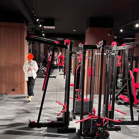 公寓 Leo Old Town Apartment- Airconditioning, Sauna, Gym, Kids'play 格但斯克